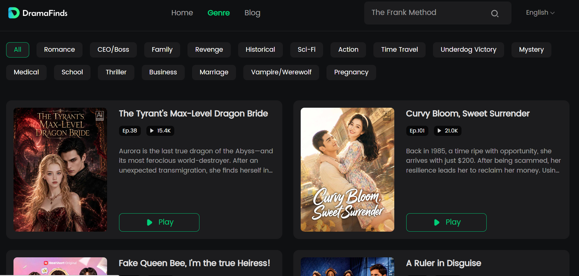 dramafinds web